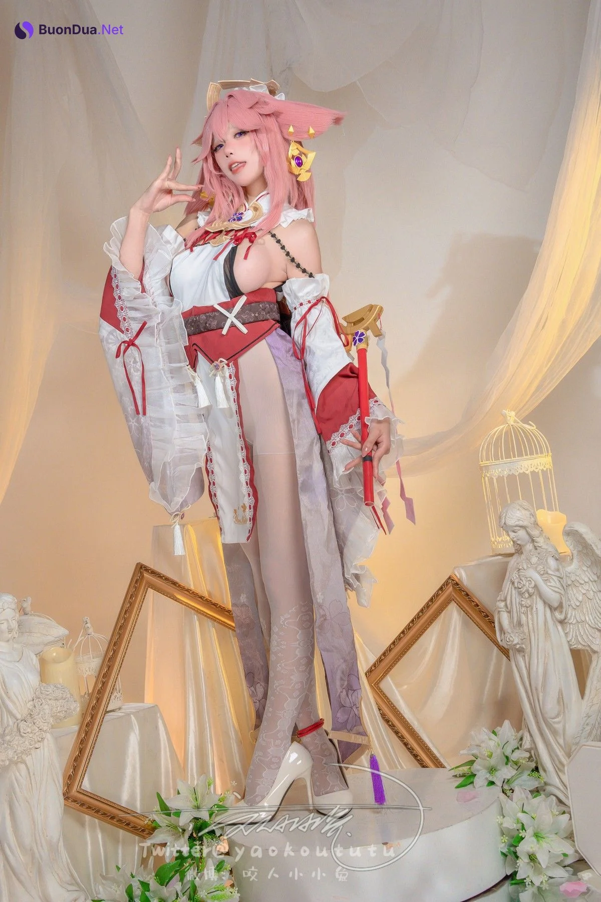 Cosplay 黏黏团子兔 春江水暖 神子贺岁 Set.01 - Photo 4