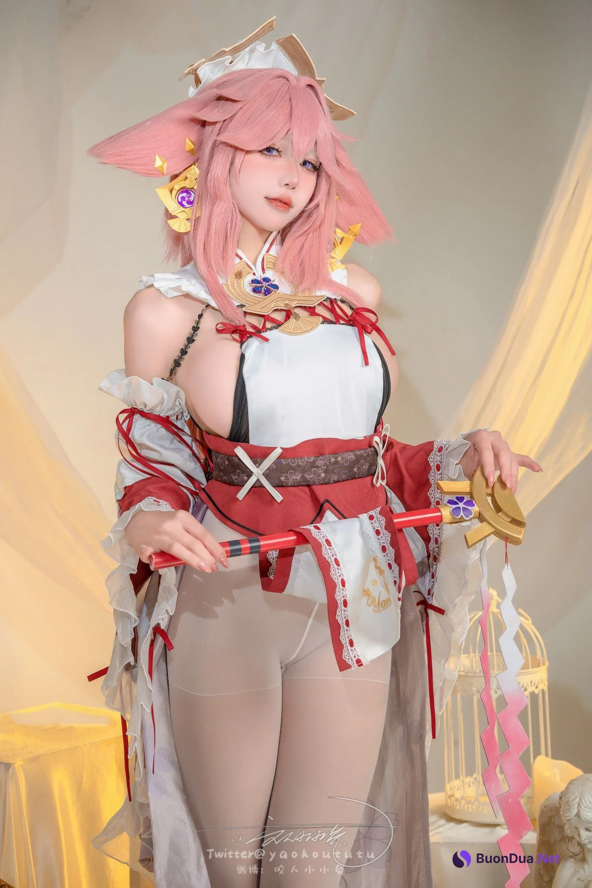 Cosplay 黏黏团子兔 春江水暖 神子贺岁 Set.01 - Photo 5
