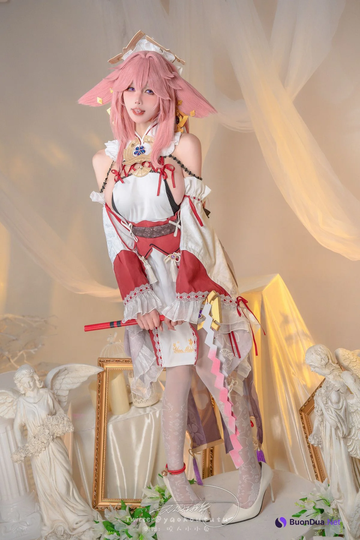 Cosplay 黏黏团子兔 春江水暖 神子贺岁 Set.01 - Photo 9