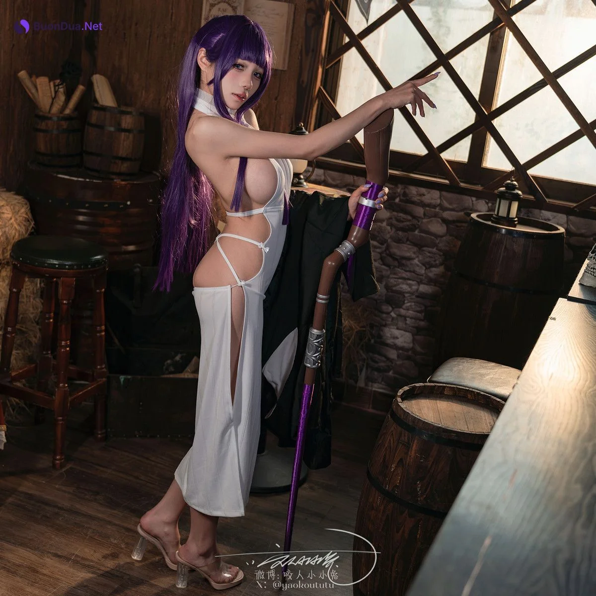 Cosplay 黏黏团子兔 月作品 『酩酊大喷菇』 Set.01 - Photo 9