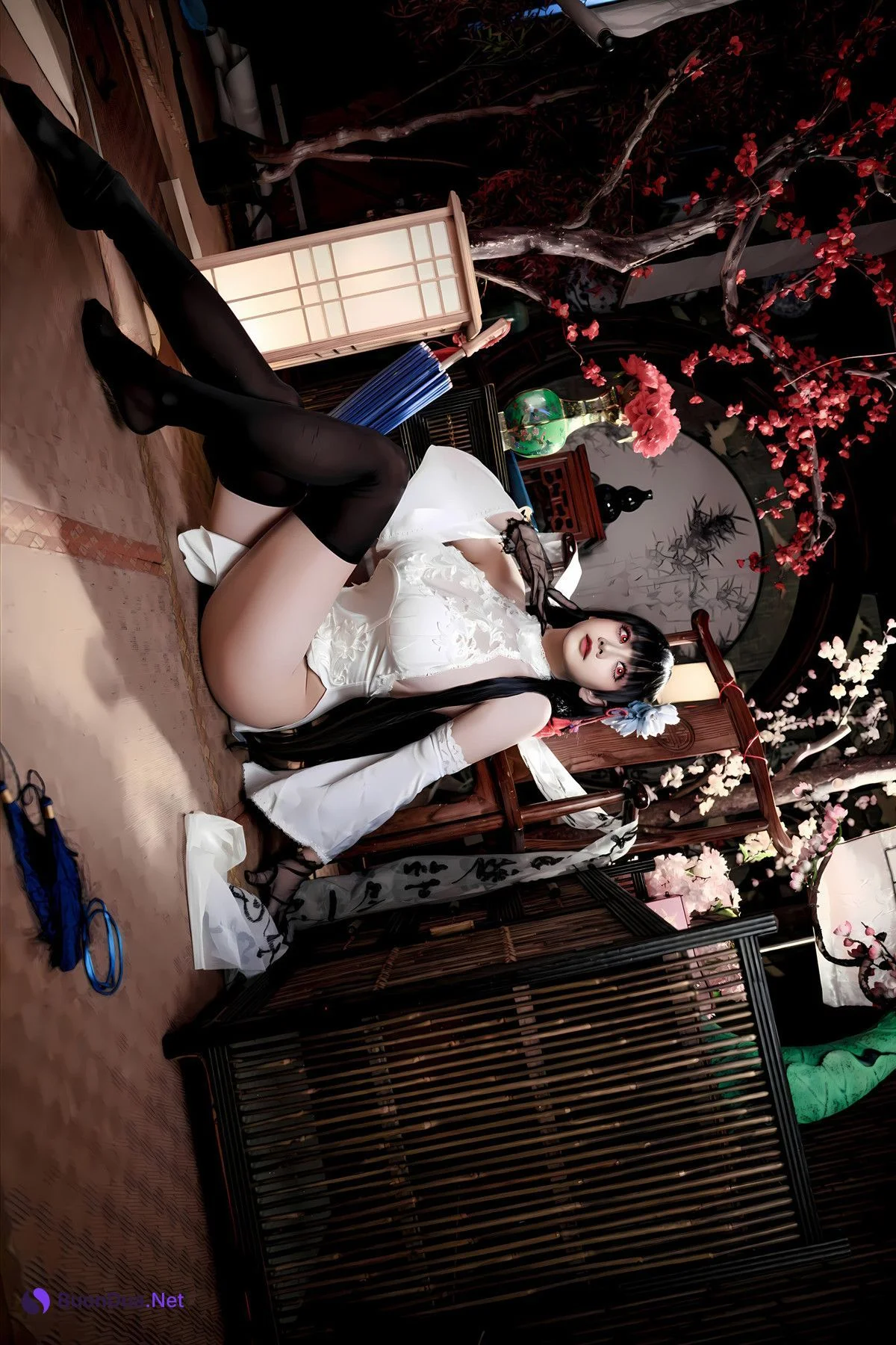 Cosplay 阿雪雪 – 碧蓝航线 逸仙 中式 Set.01 - Photo 3