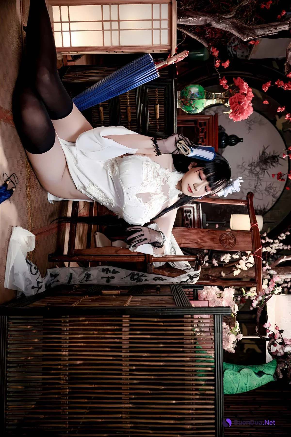Cosplay 阿雪雪 – 碧蓝航线 逸仙 中式 Set.01 - Photo 6
