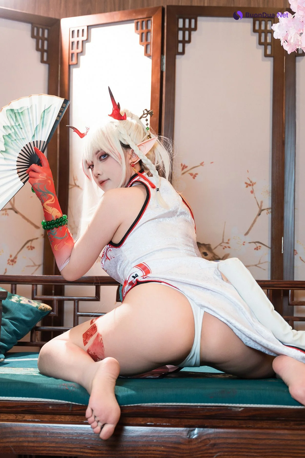 Cosplay 小和甜酒 & 橙风千雅 明日方舟年夕中式双人御守 Set.01 - Photo 18