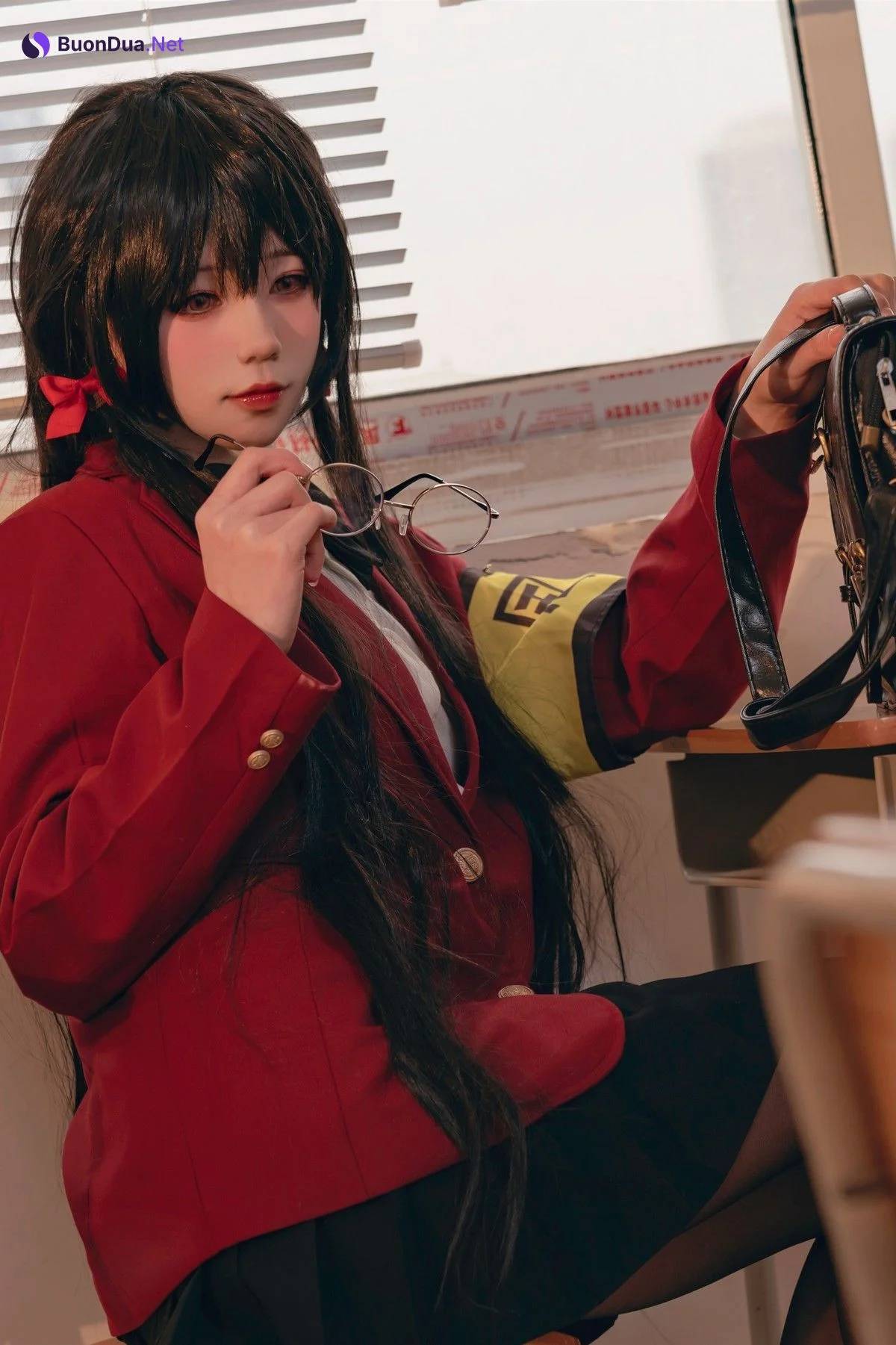 Cosplay 咬一口兔娘 风纪委员大凤 Set.01 - Photo 10