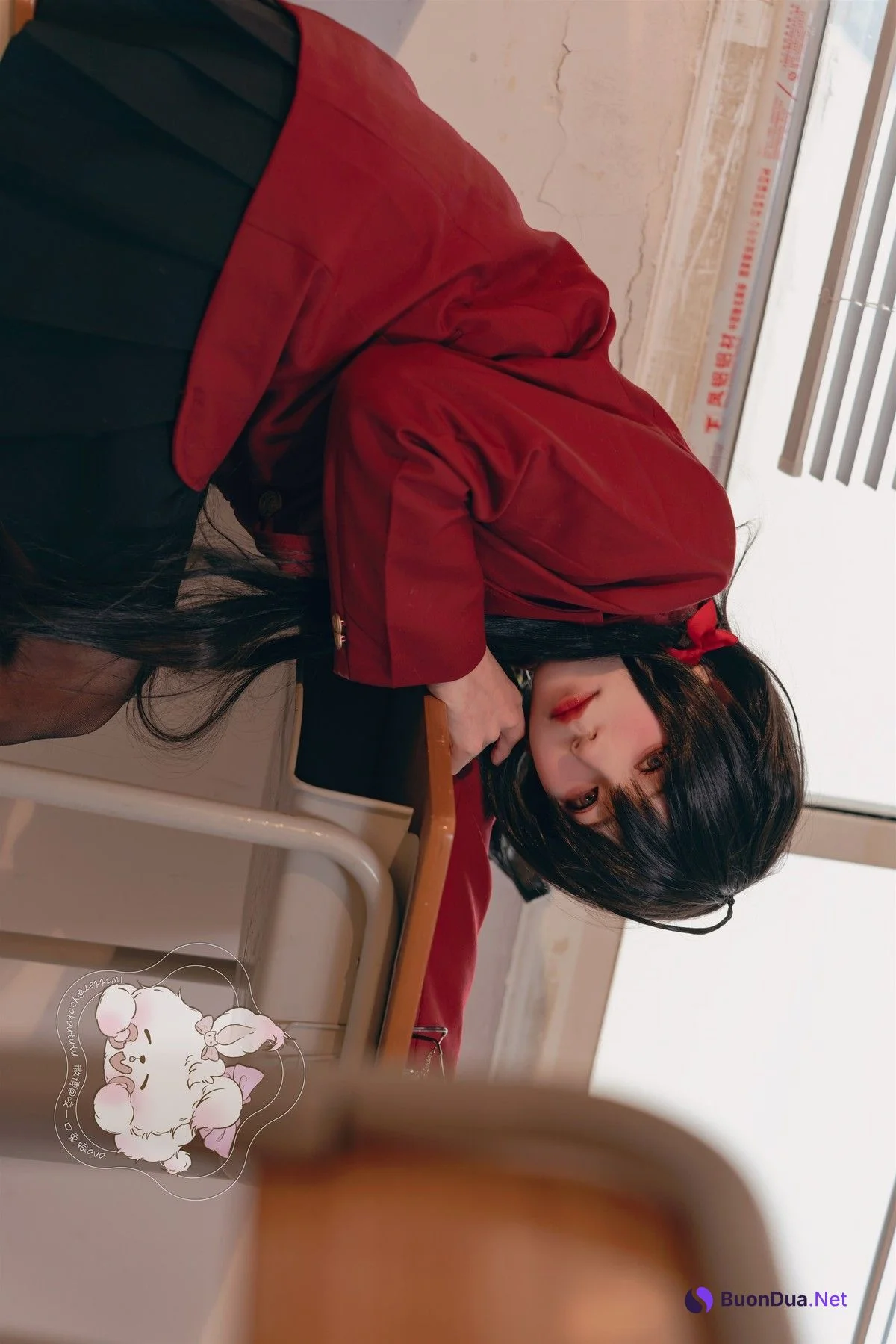 Cosplay 咬一口兔娘 风纪委员大凤 Set.01 - Photo 11