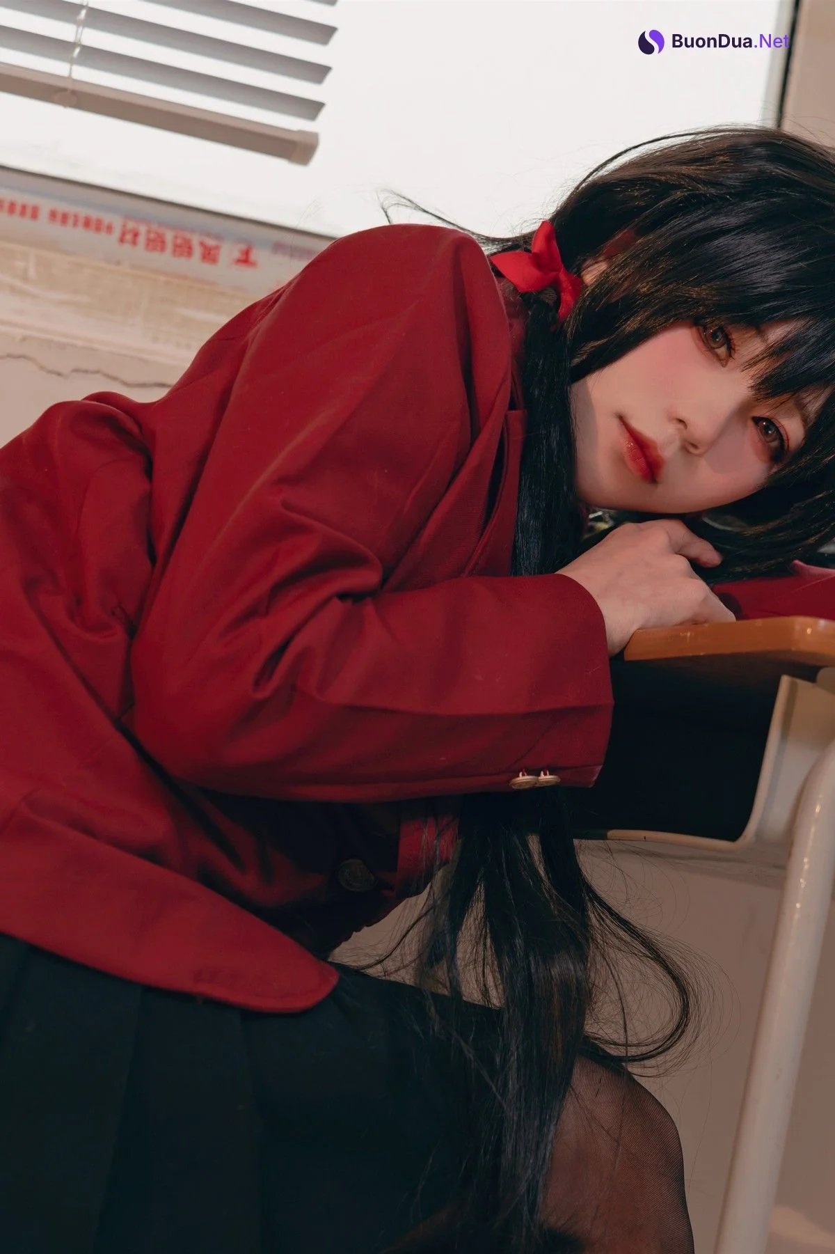 Cosplay 咬一口兔娘 风纪委员大凤 Set.01 - Photo 12