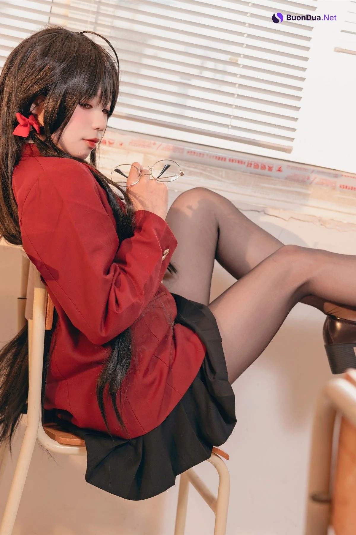 Cosplay 咬一口兔娘 风纪委员大凤 Set.01 - Photo 16