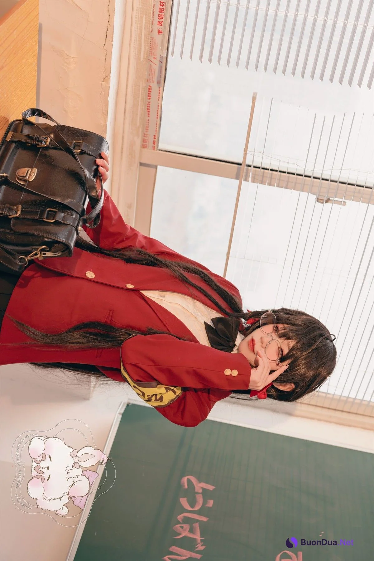Cosplay 咬一口兔娘 风纪委员大凤 Set.01 - Photo 2