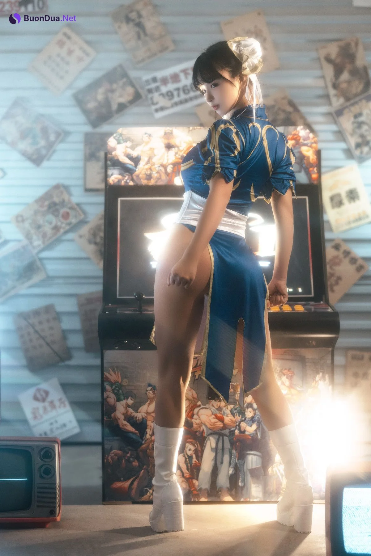 Cosplay 桜井宁宁 电玩春丽 Set.01 - Photo 11
