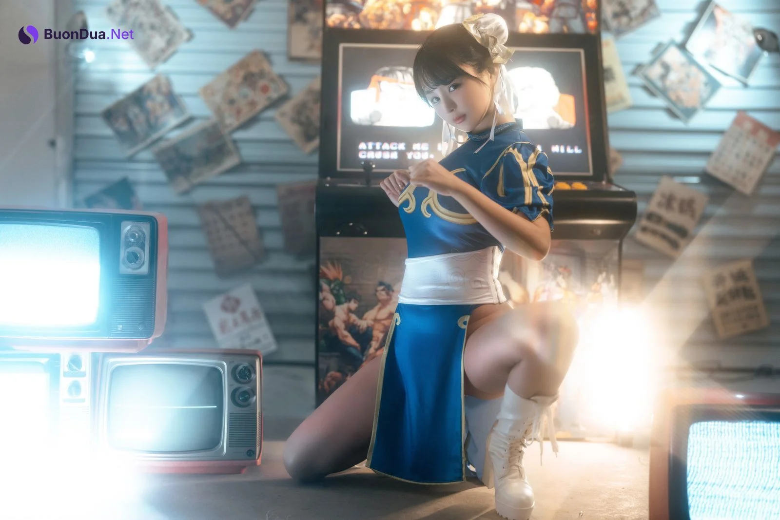Cosplay 桜井宁宁 电玩春丽 Set.01 - Photo 12