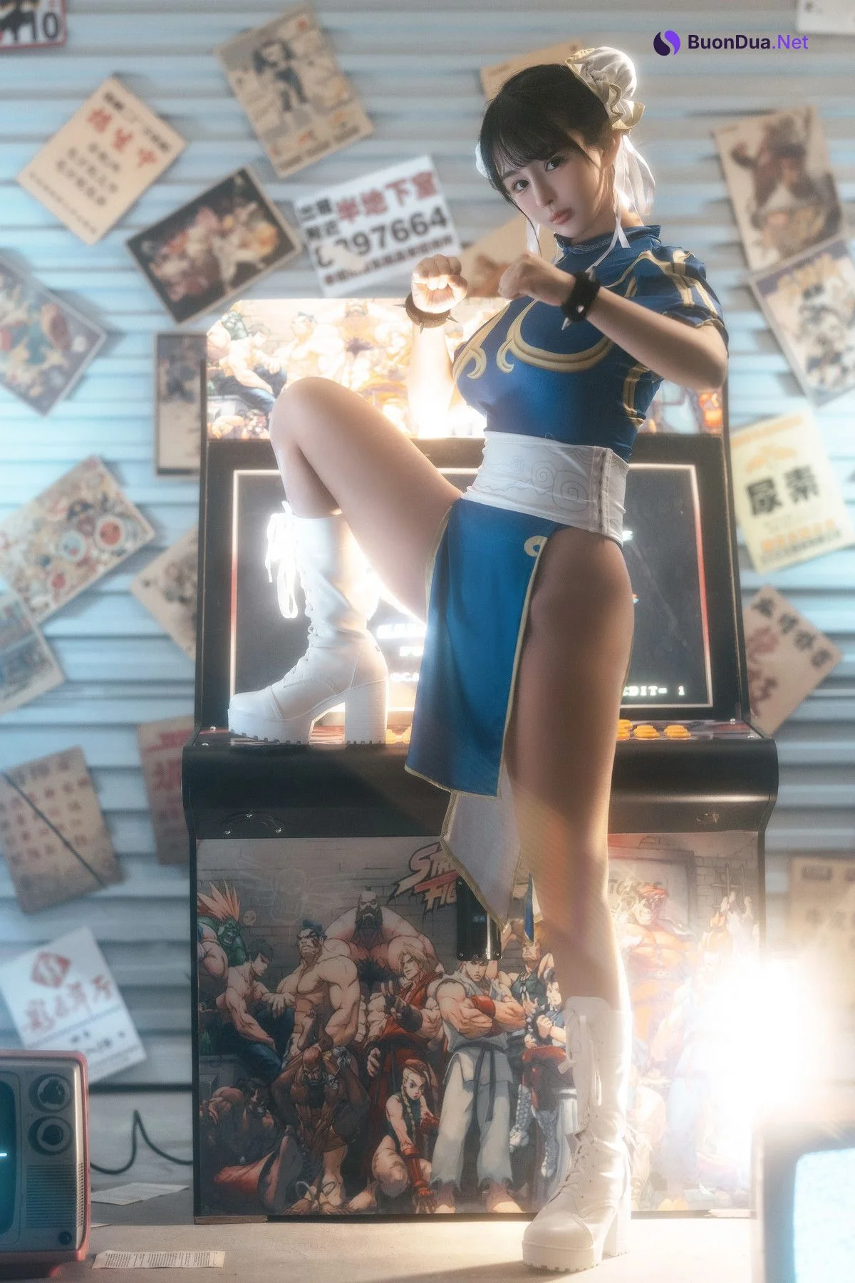 Cosplay 桜井宁宁 电玩春丽 Set.01 - Photo 15