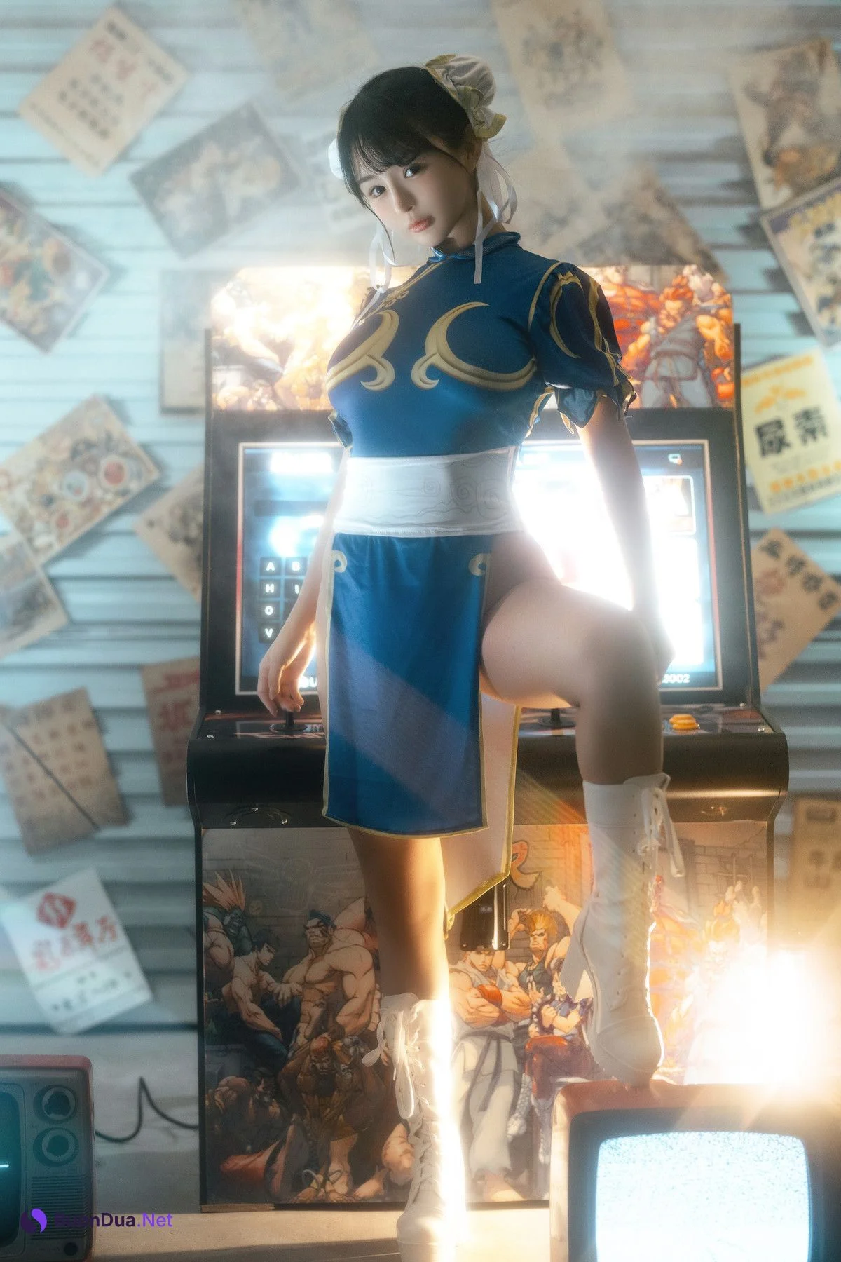 Cosplay 桜井宁宁 电玩春丽 Set.01 - Photo 4