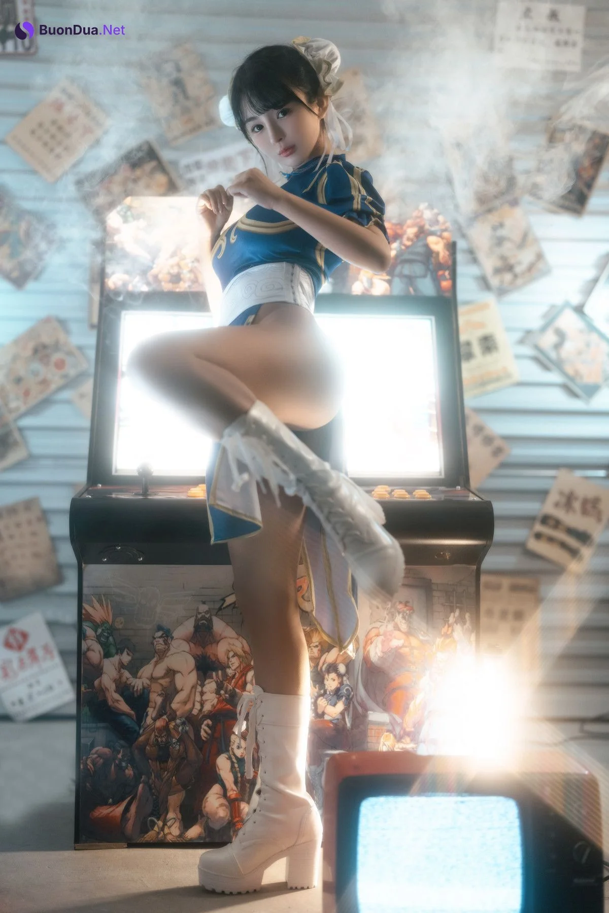 Cosplay 桜井宁宁 电玩春丽 Set.01 - Photo 8