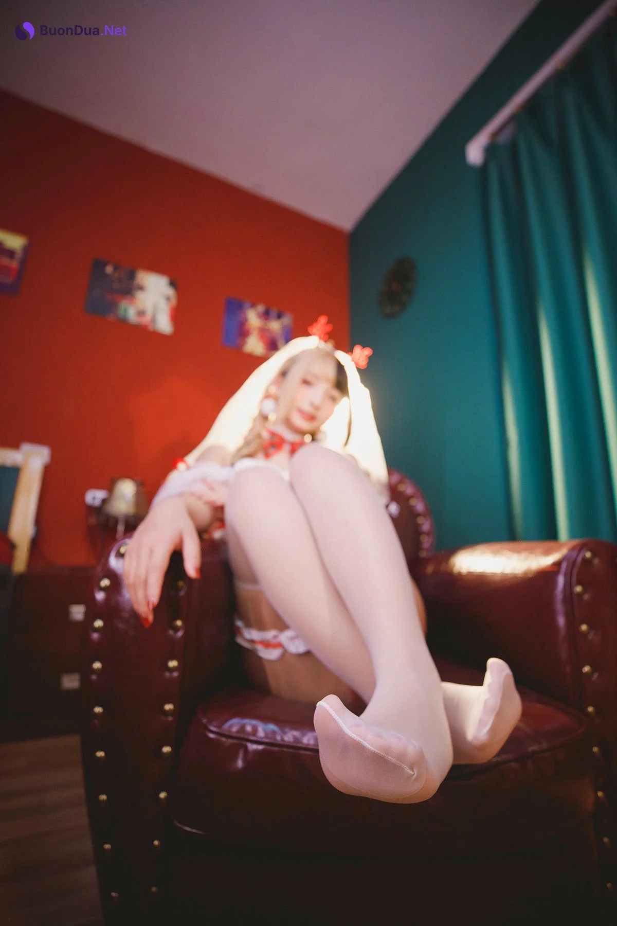 Cosplay 神楽坂真冬 绝对企画-圣诞小鹿《鹿の恩返し》 Set.01 - Photo 16