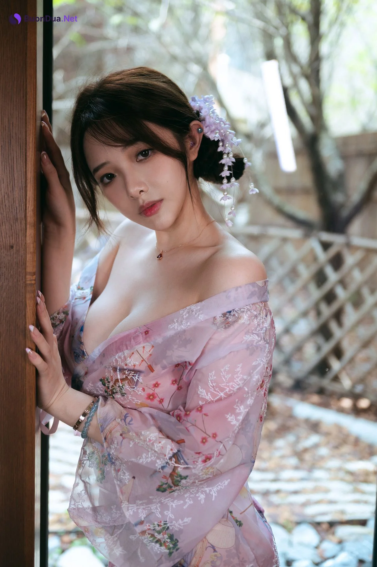 Cosplay 雯妹不讲道理 和风庭院 Set.01 - Photo 20