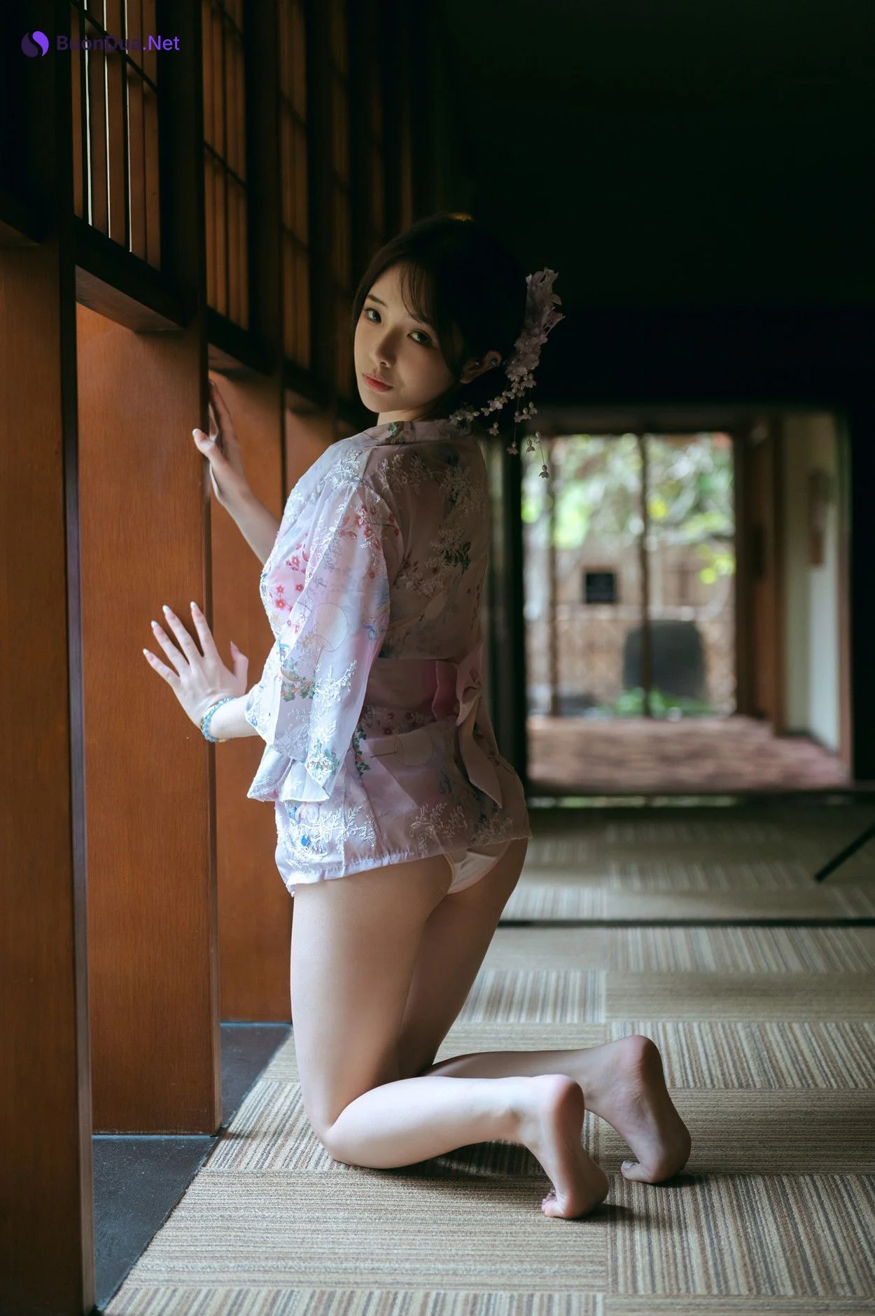 Cosplay 雯妹不讲道理 和风庭院 Set.01 - Photo 8