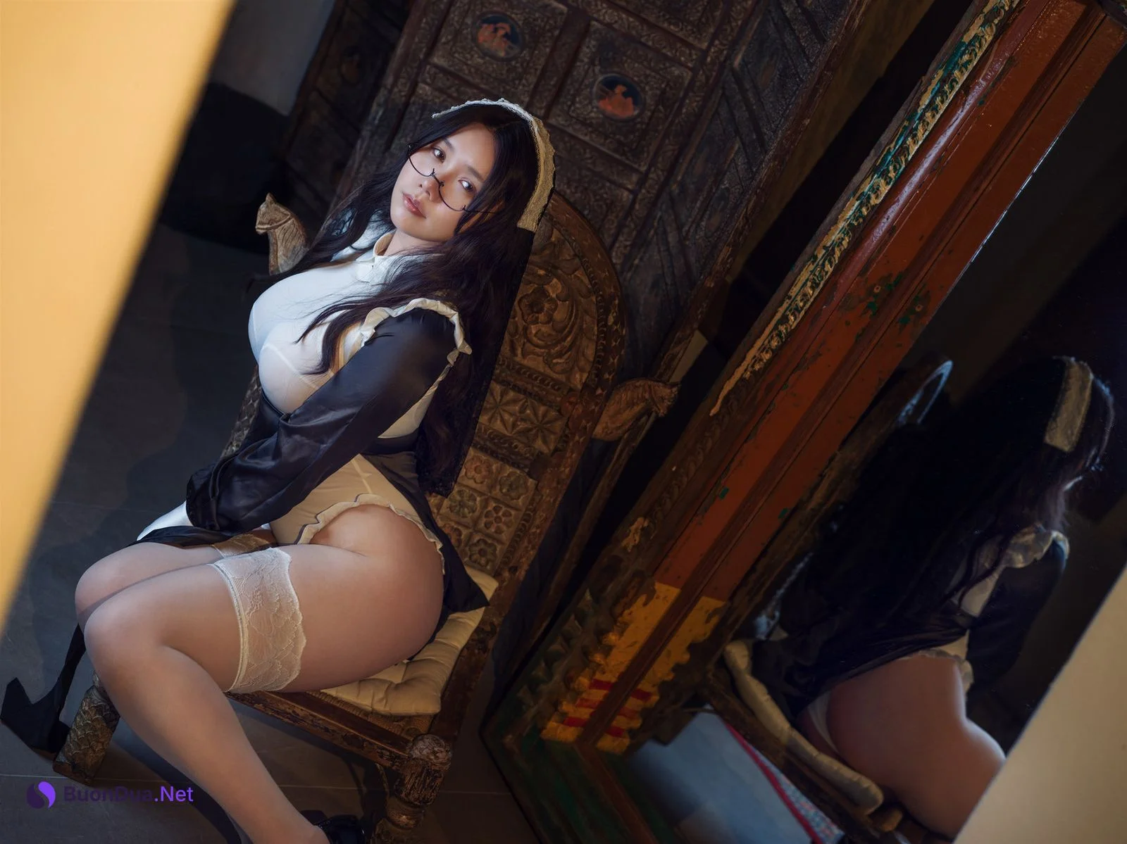 Cosplay 麻花麻花酱 修女 Set.01 - Photo 16