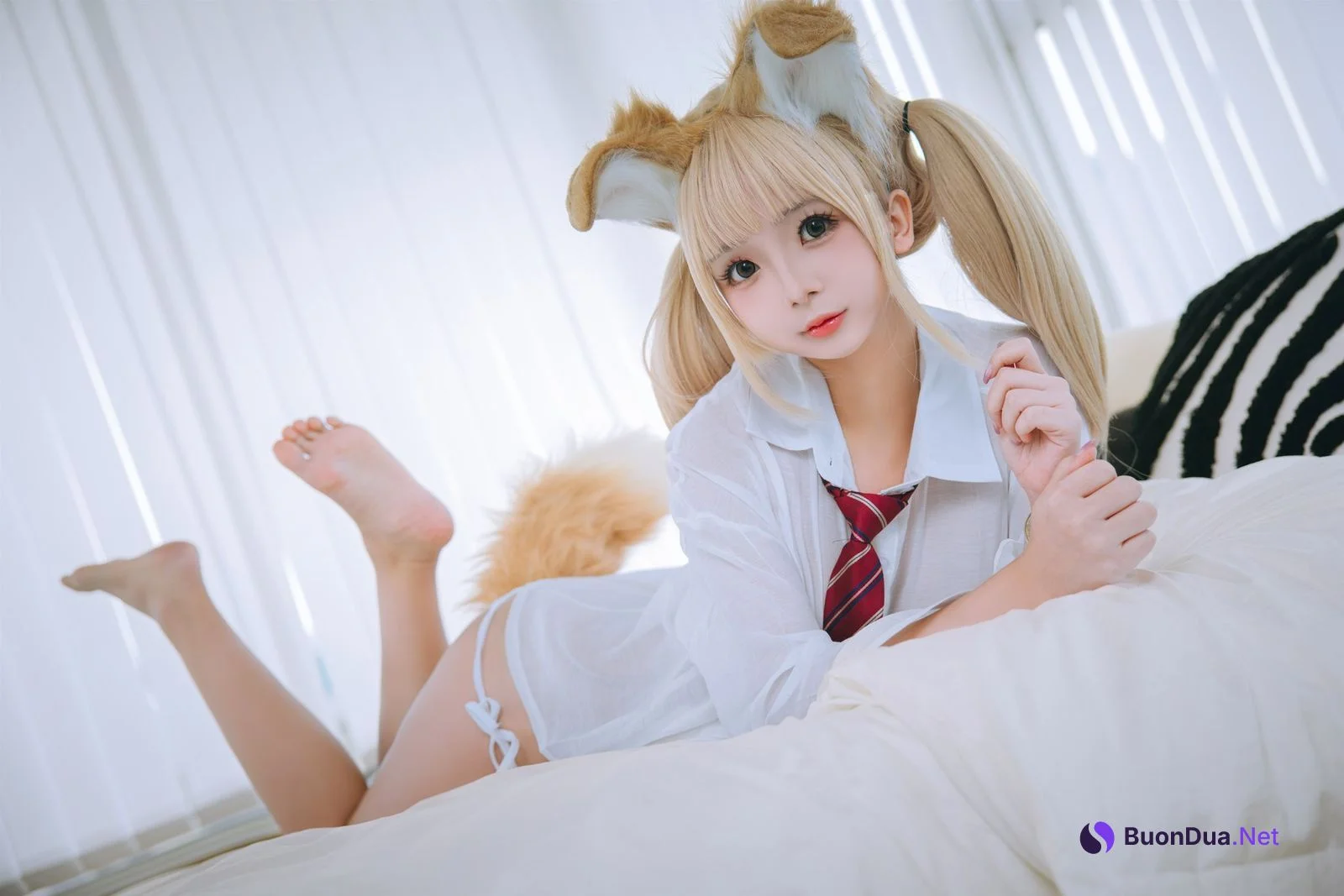 Cosplay 日奈娇 衬衫小狗 Set.01 - Photo 13
