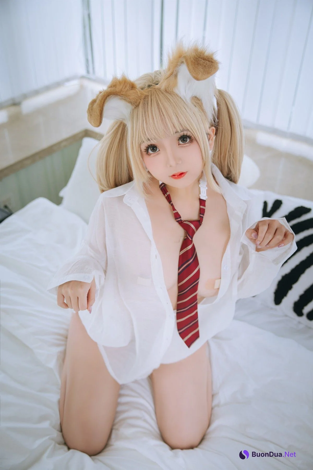 Cosplay 日奈娇 衬衫小狗 Set.01 - Photo 14