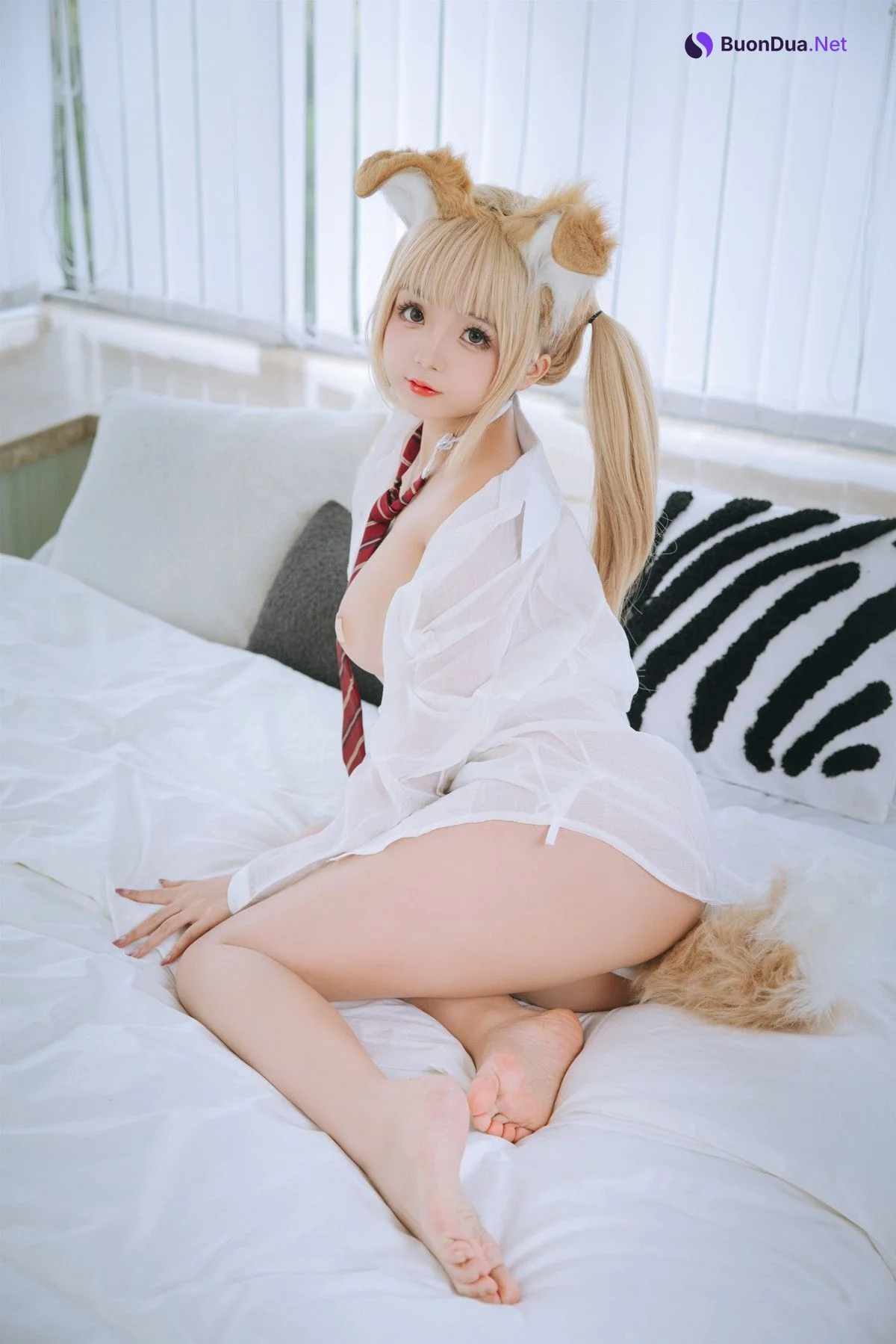 Cosplay 日奈娇 衬衫小狗 Set.01 - Photo 15