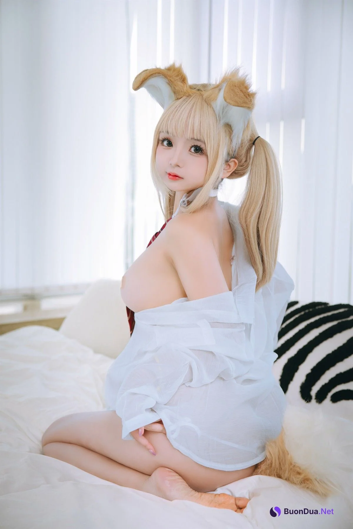 Cosplay 日奈娇 衬衫小狗 Set.01 - Photo 19