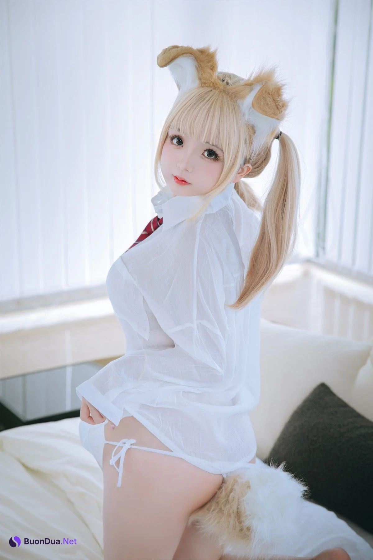 Cosplay 日奈娇 衬衫小狗 Set.01 - Photo 3