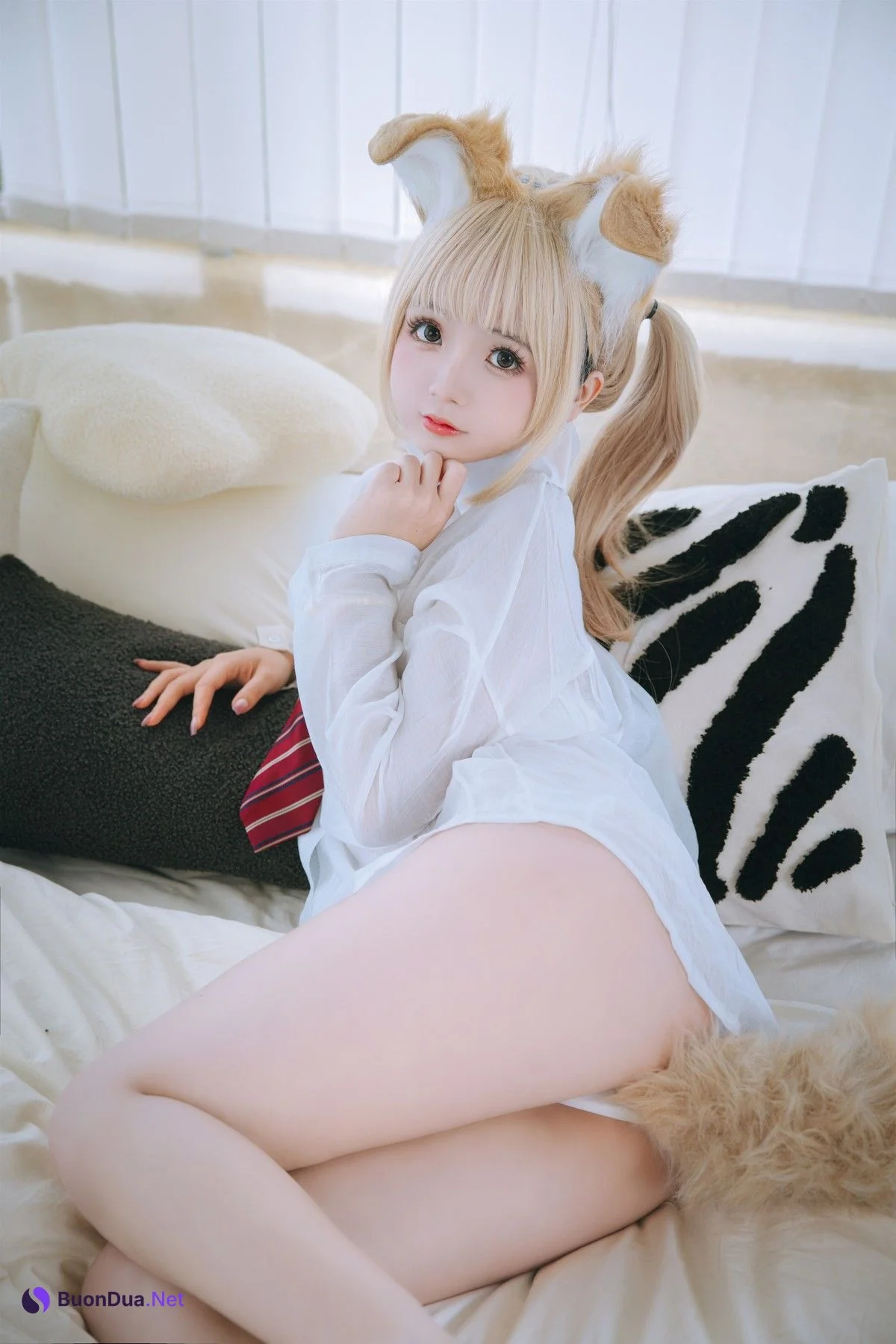 Cosplay 日奈娇 衬衫小狗 Set.01 - Photo 4