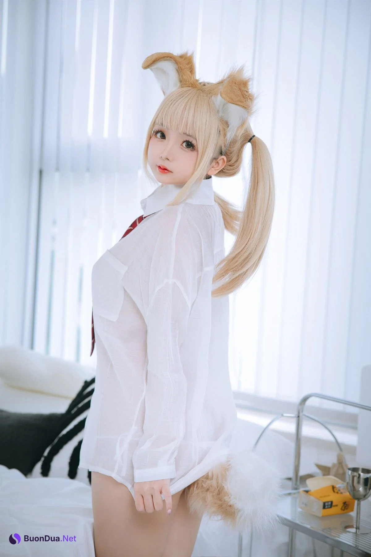 Cosplay 日奈娇 衬衫小狗 Set.01 - Photo 6