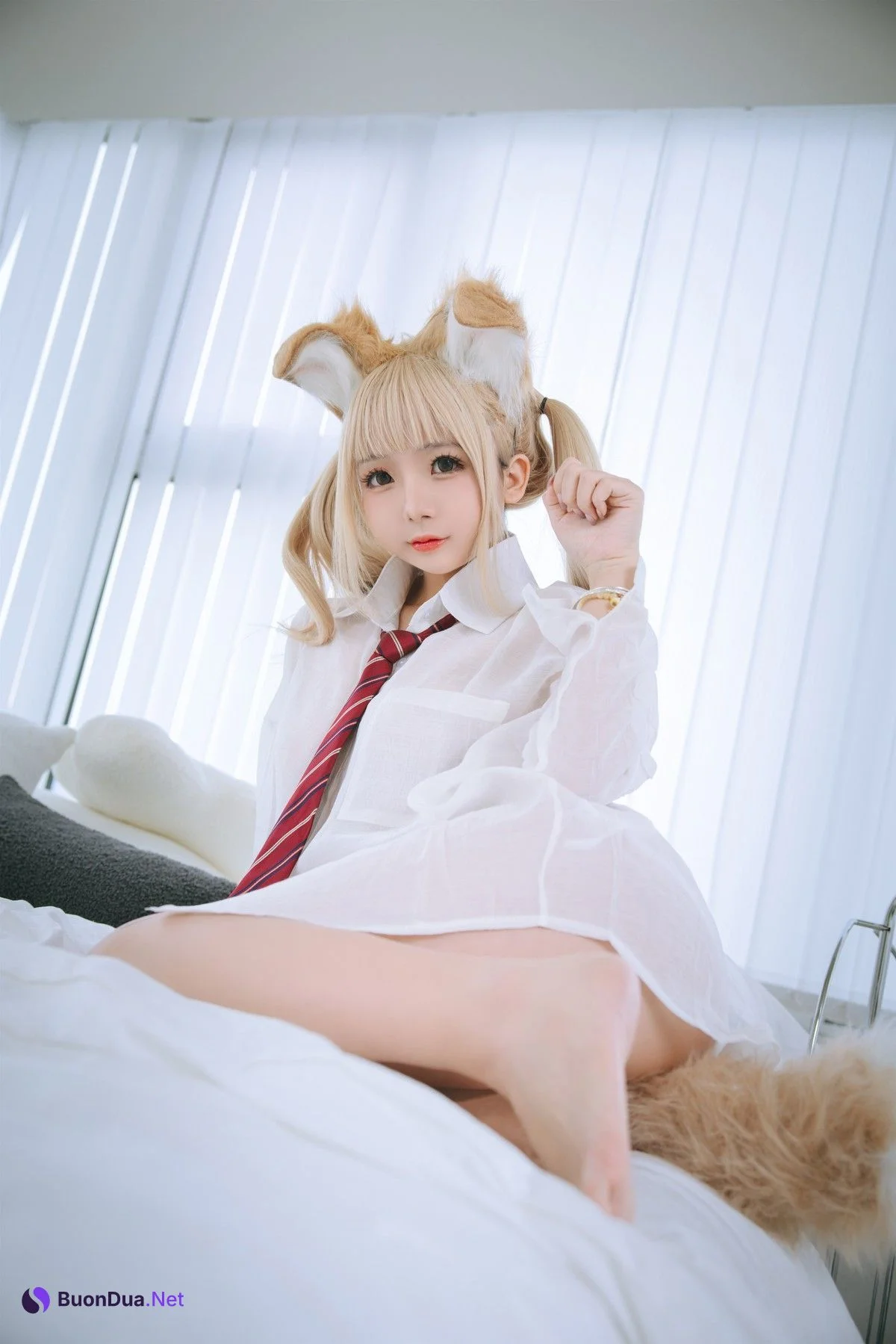 Cosplay 日奈娇 衬衫小狗 Set.01 - Photo 7