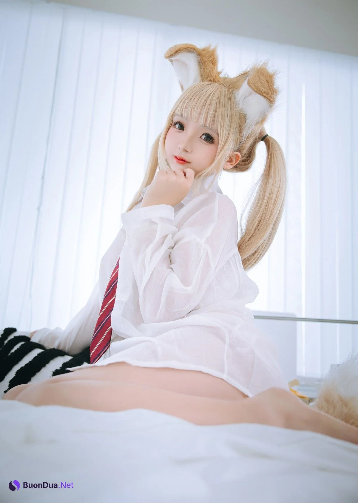 Cosplay 日奈娇 衬衫小狗 Set.01 - Photo 8