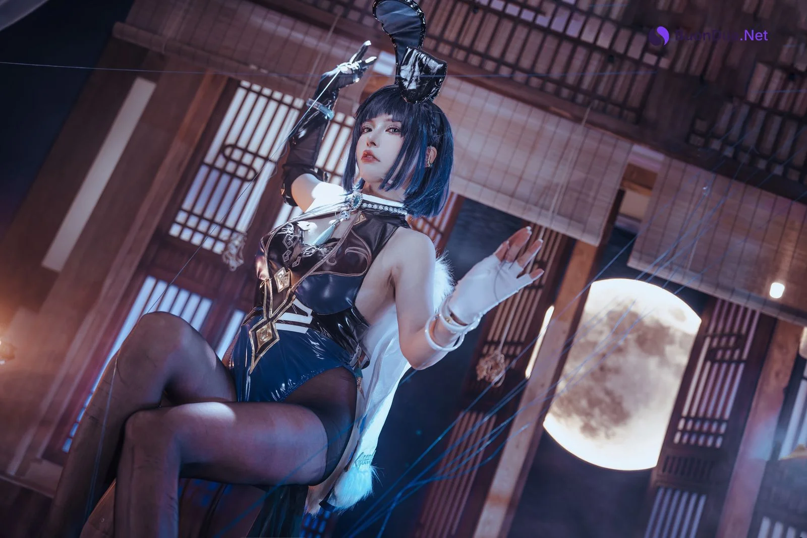 Cosplay 夏小秋秋秋 夜兰 兔女郎 Set.01 - Photo 13