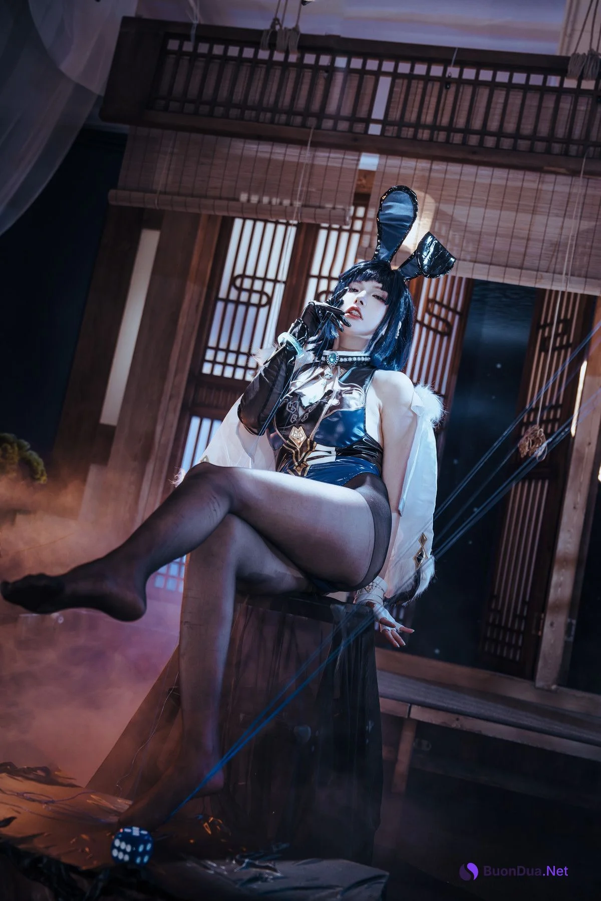 Cosplay 夏小秋秋秋 夜兰 兔女郎 Set.01 - Photo 19