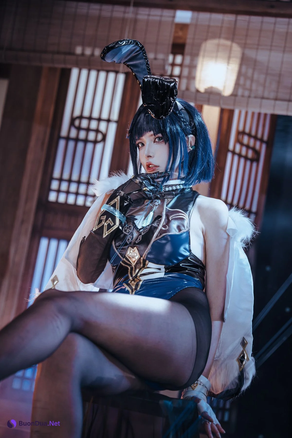 Cosplay 夏小秋秋秋 夜兰 兔女郎 Set.01 - Photo 20