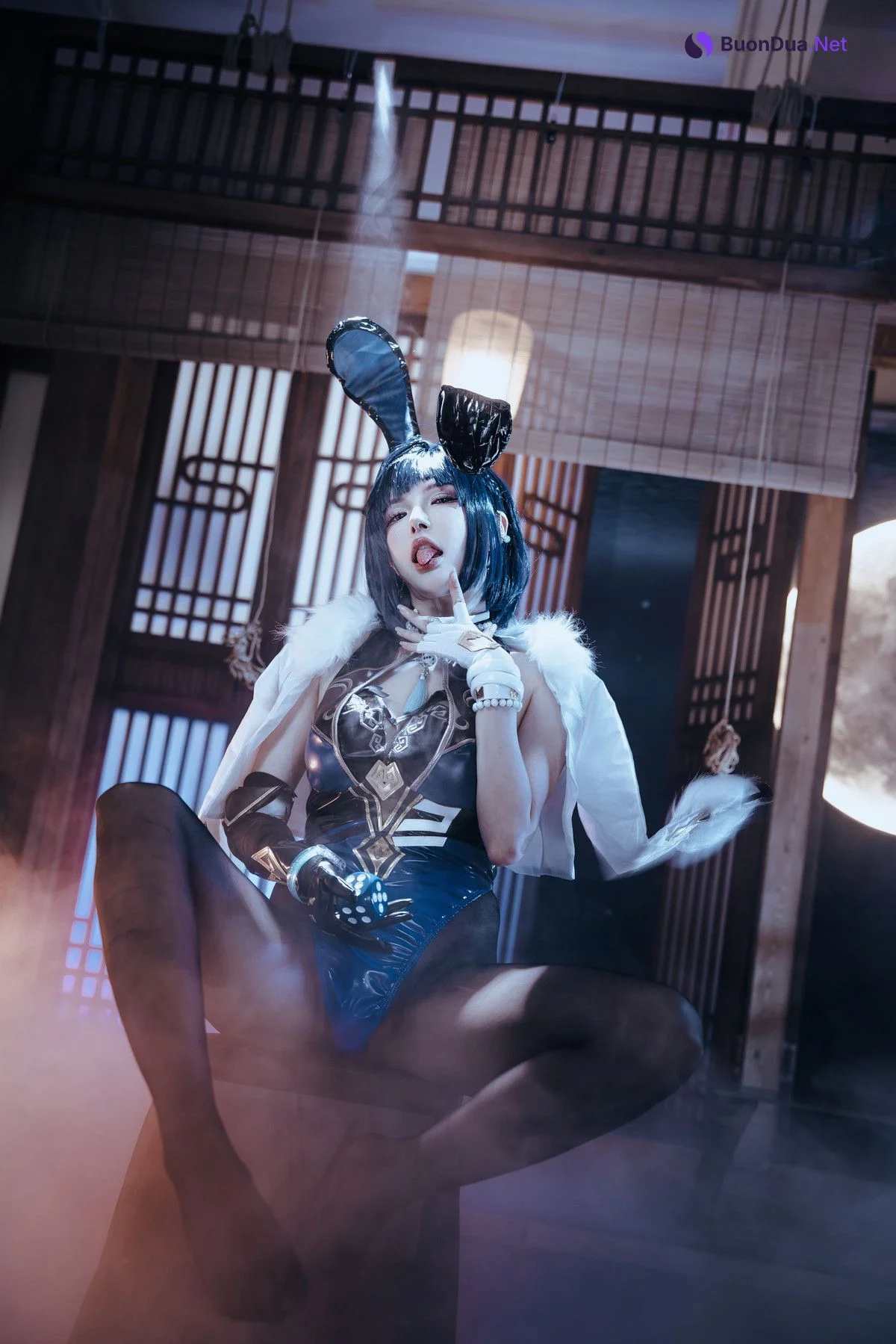 Cosplay 夏小秋秋秋 夜兰 兔女郎 Set.01 - Photo 7