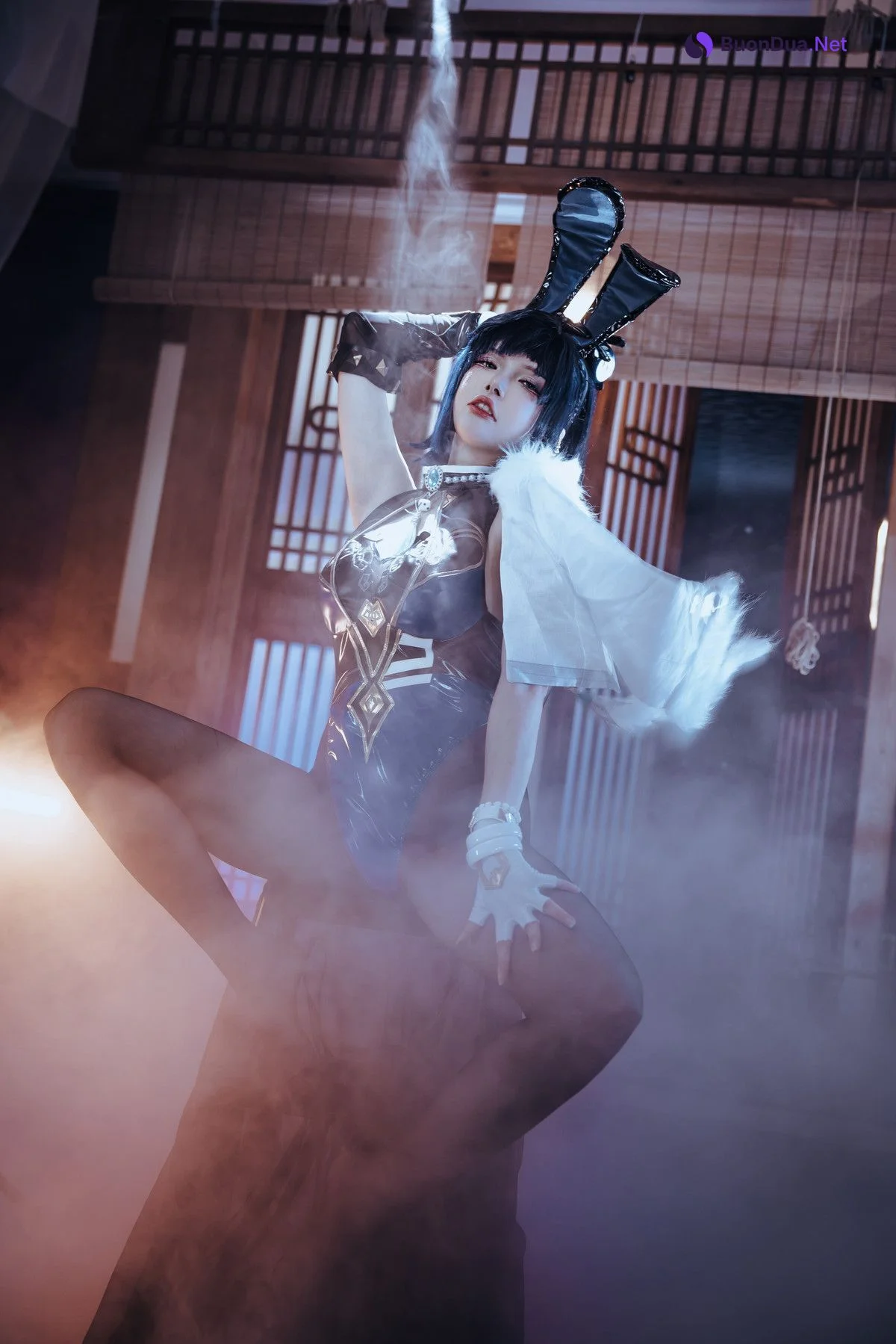 Cosplay 夏小秋秋秋 夜兰 兔女郎 Set.01 - Photo 9