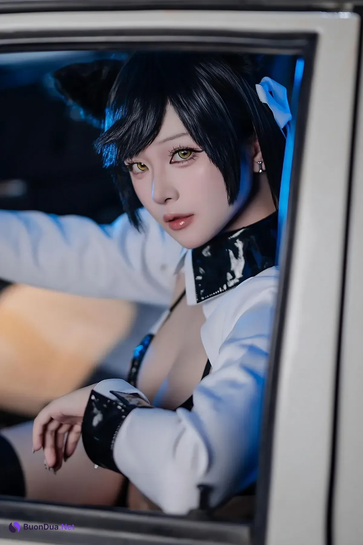 Cosplay 屿鱼 – 碧蓝航线 爱宕赛车服 Set.01 - Photo 19