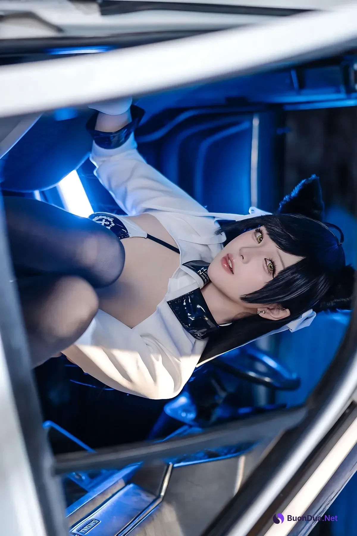 Cosplay 屿鱼 – 碧蓝航线 爱宕赛车服 Set.01 - Photo 4