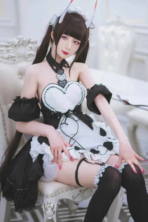 Cosplay 屿鱼 – 碧蓝航线 爱宕赛车服 Set.01