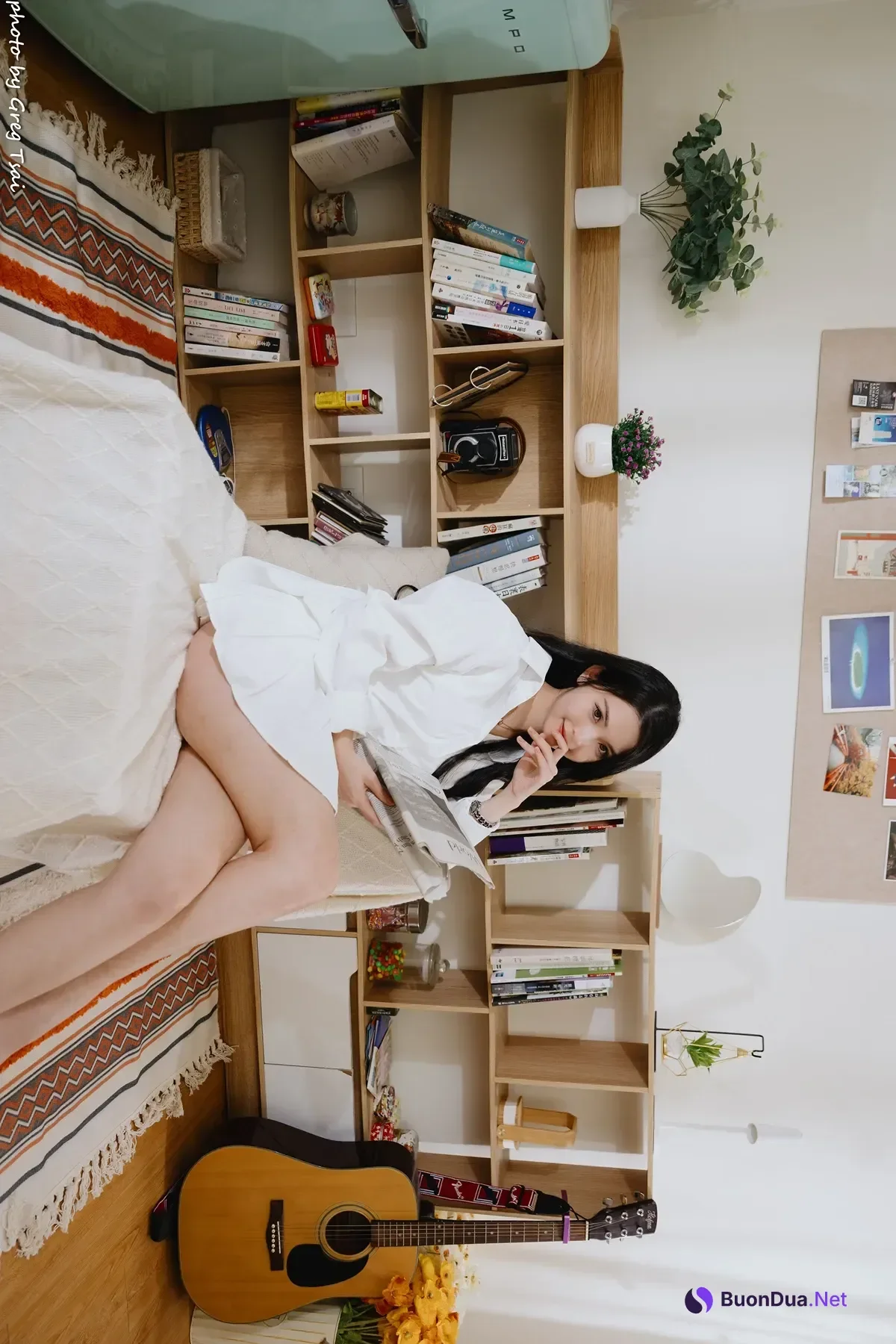 Cosplay 米浆 – 卧室百褶裙 Set.01 - Photo 15