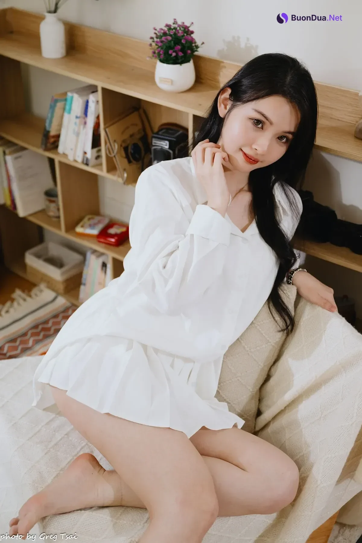 Cosplay 米浆 – 卧室百褶裙 Set.01 - Photo 2