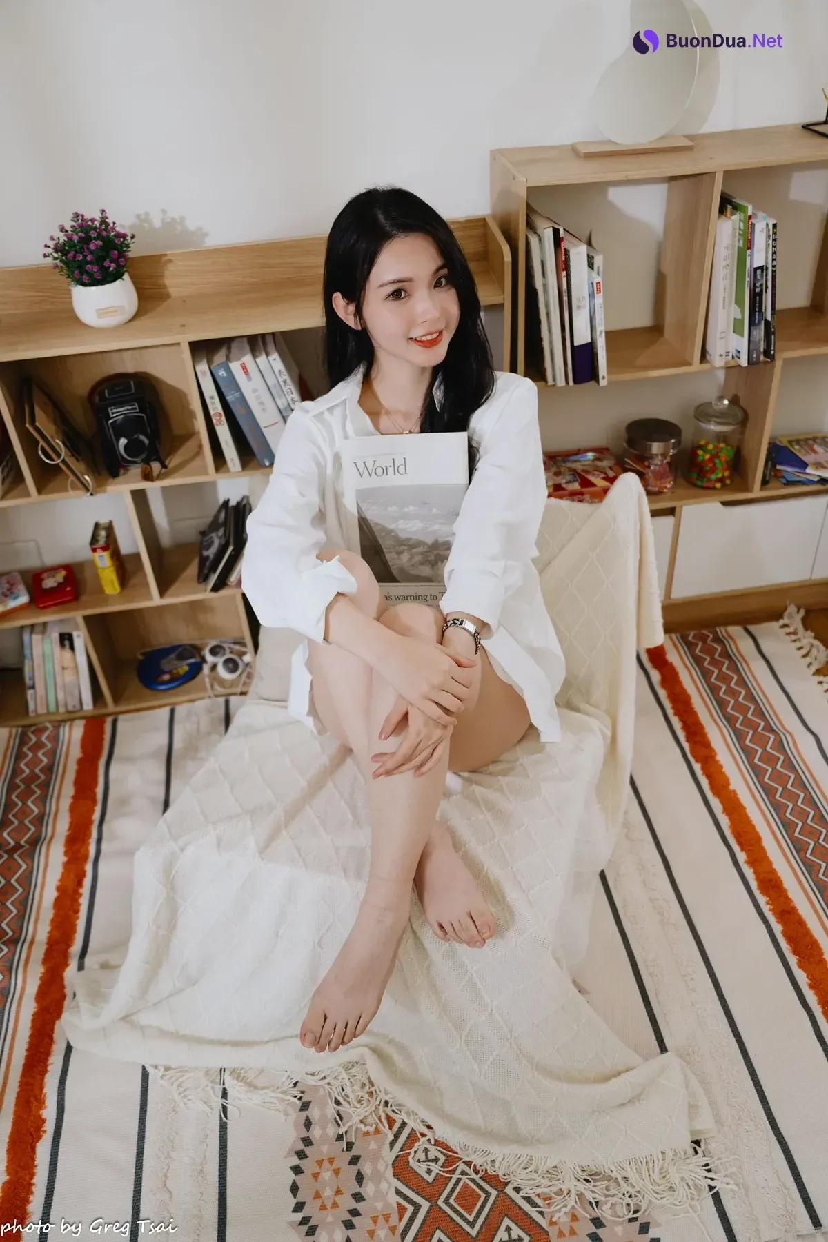 Cosplay 米浆 – 卧室百褶裙 Set.01 - Photo 20