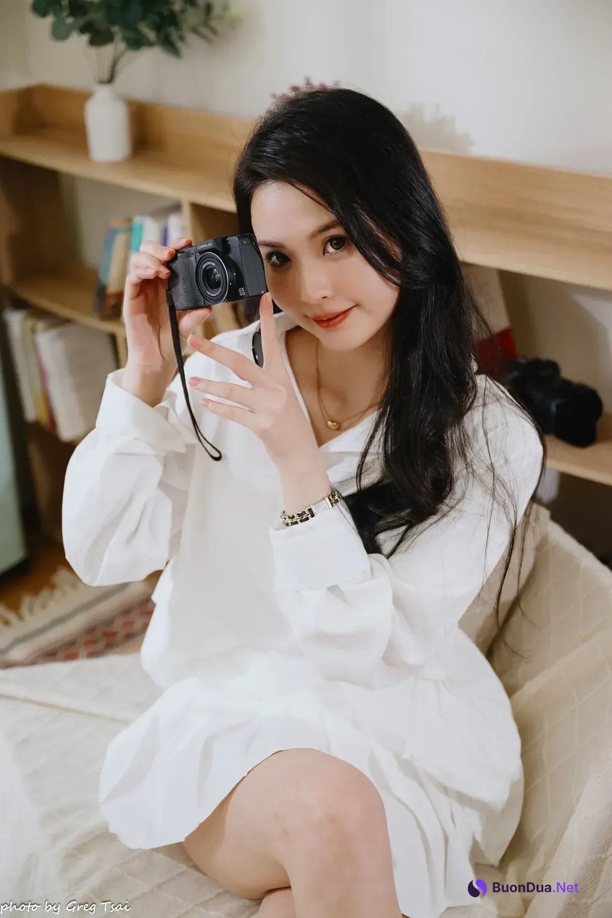 Cosplay 米浆 – 卧室百褶裙 Set.01 - Photo 6