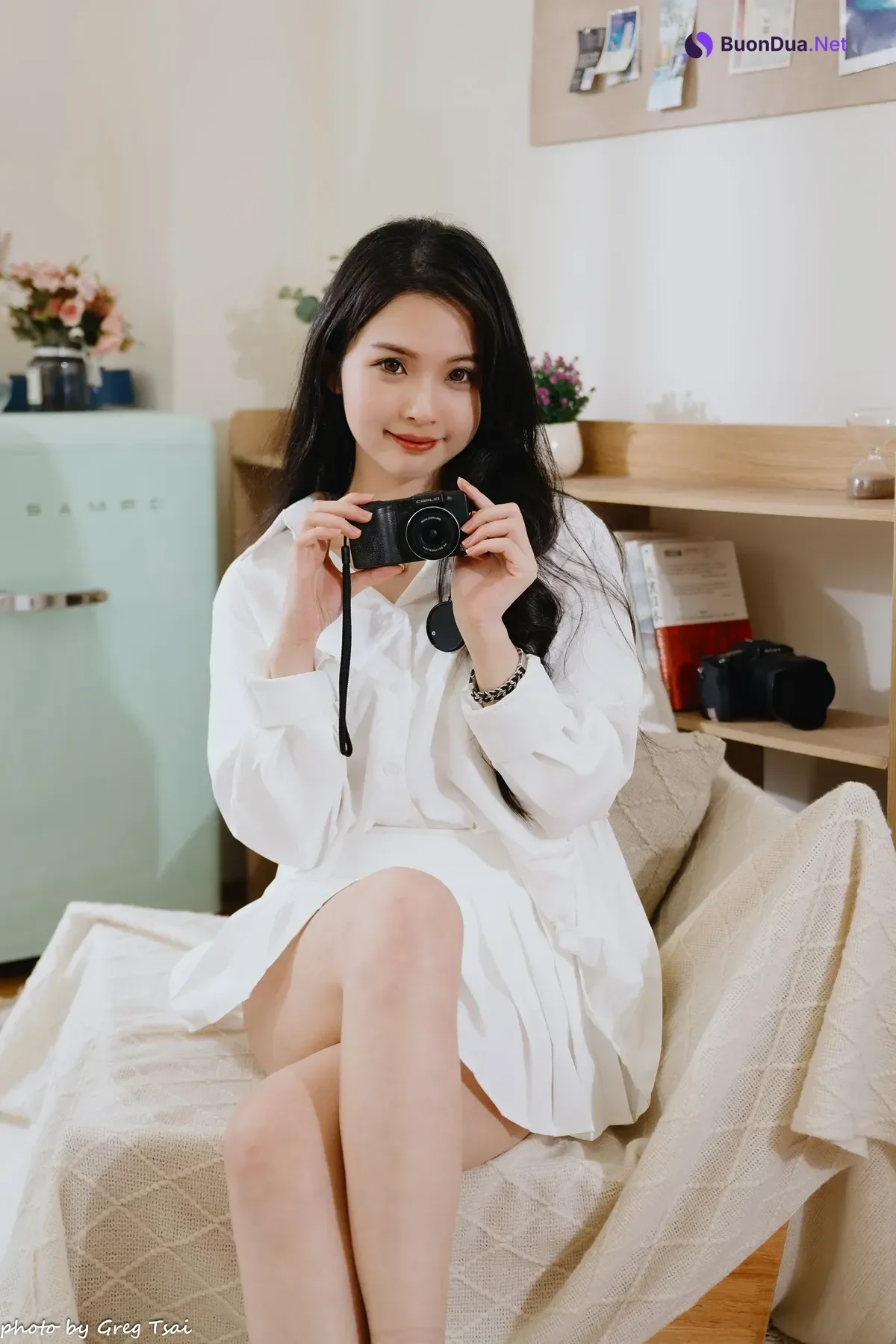 Cosplay 米浆 – 卧室百褶裙 Set.01 - Photo 7