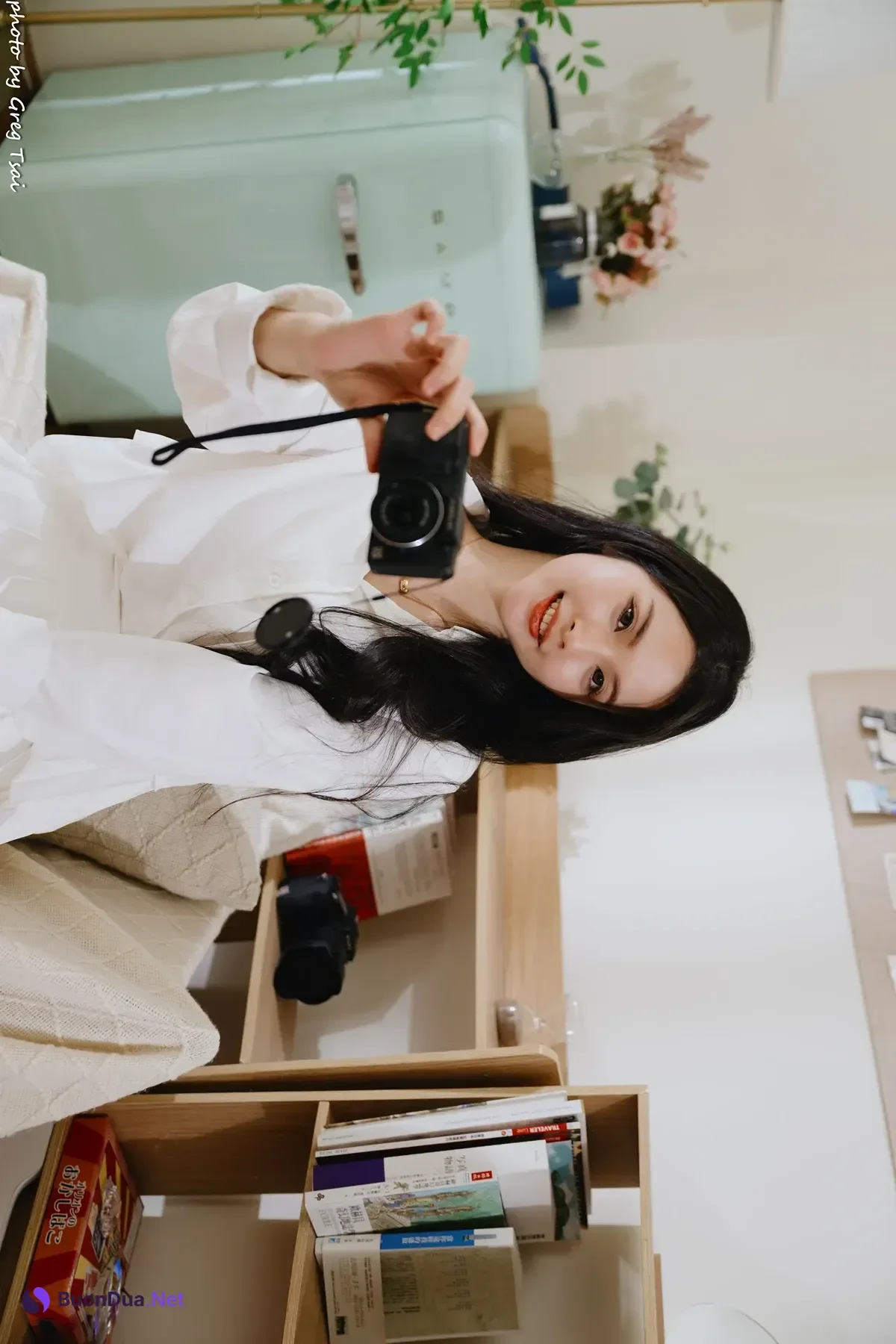 Cosplay 米浆 – 卧室百褶裙 Set.01 - Photo 9