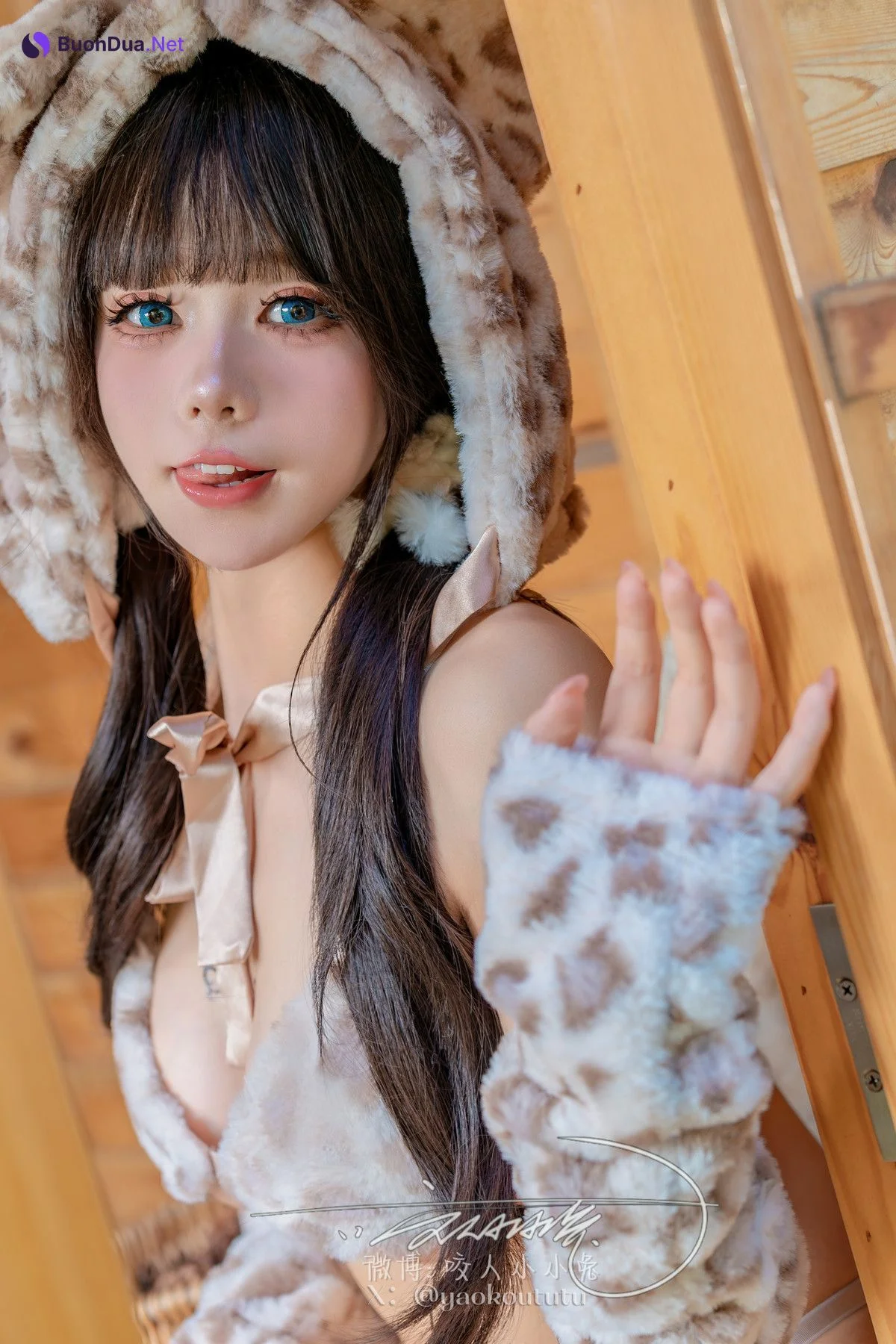 Cosplay 黏黏团子兔 豹猫嗷呜 Set.01 - Photo 20