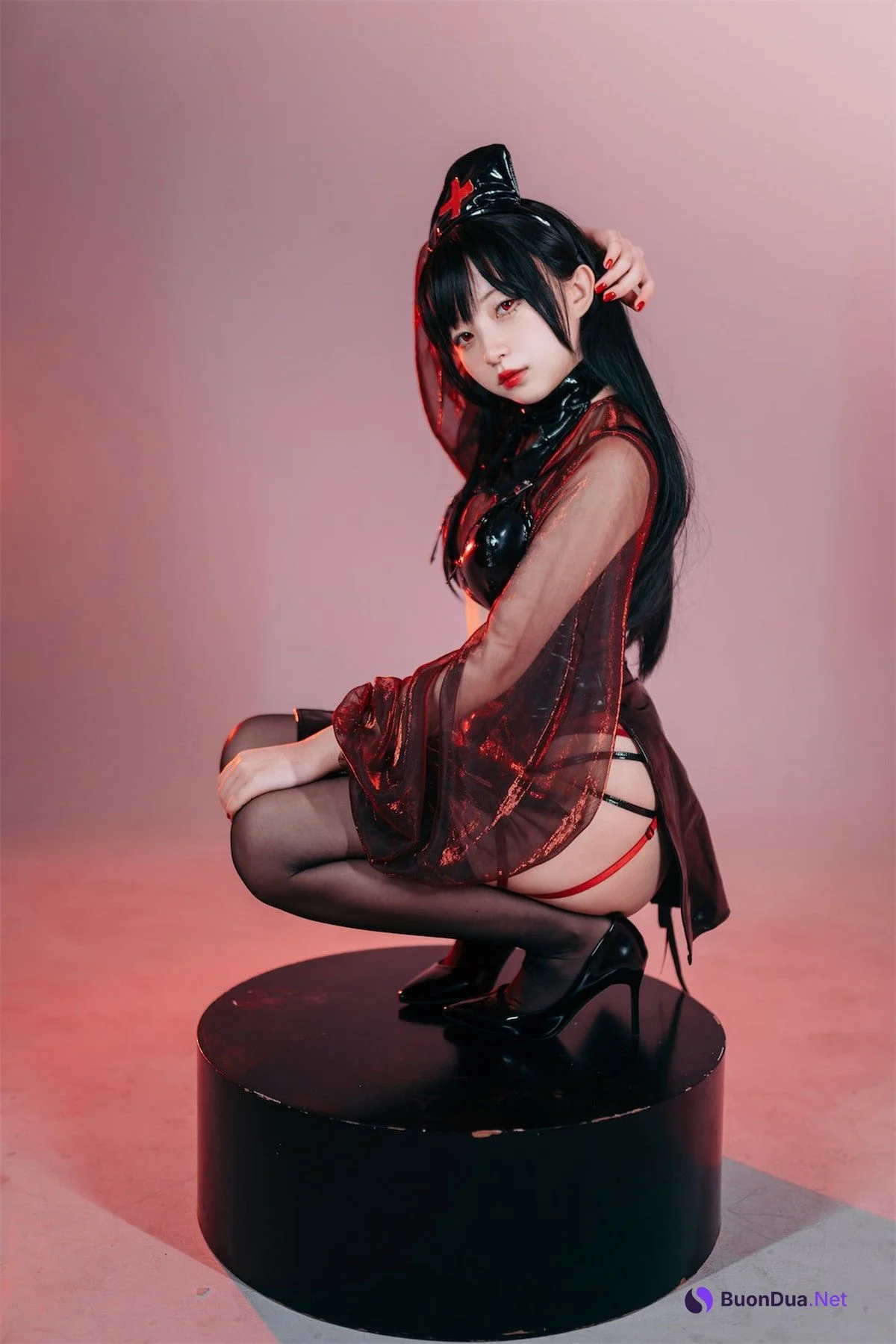 Cosplay 花铃 猩红护士 Set.01 - Photo 17