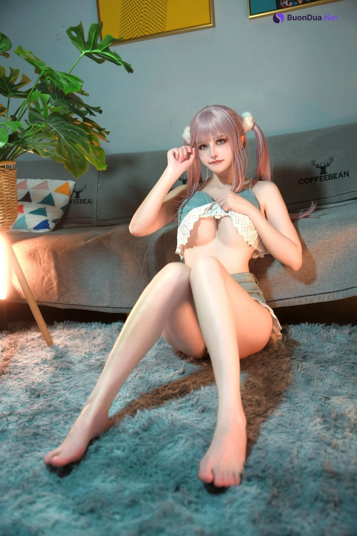 Cosplay 鹿八岁 宅家日记 Set.02 - Photo 15