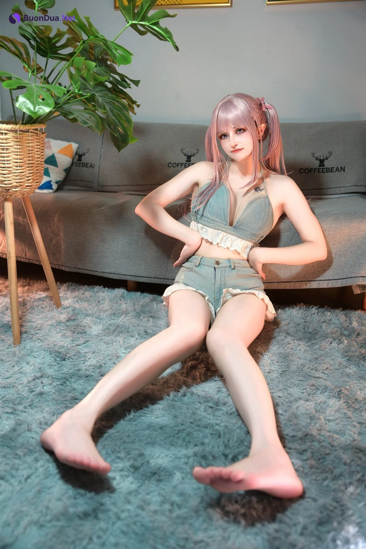 Cosplay 鹿八岁 宅家日记 Set.02 - Photo 5
