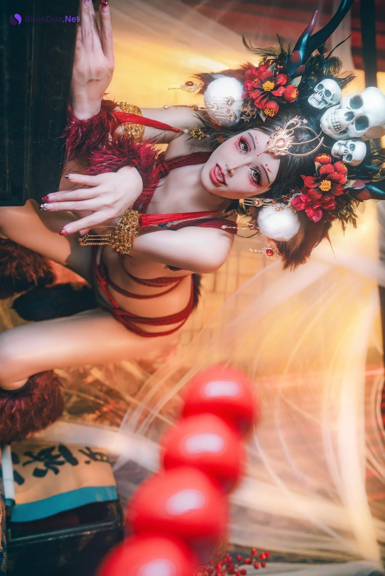 Cosplay 鹿八岁 闯进我家的凶凶年兽 Set.02 - Photo 18