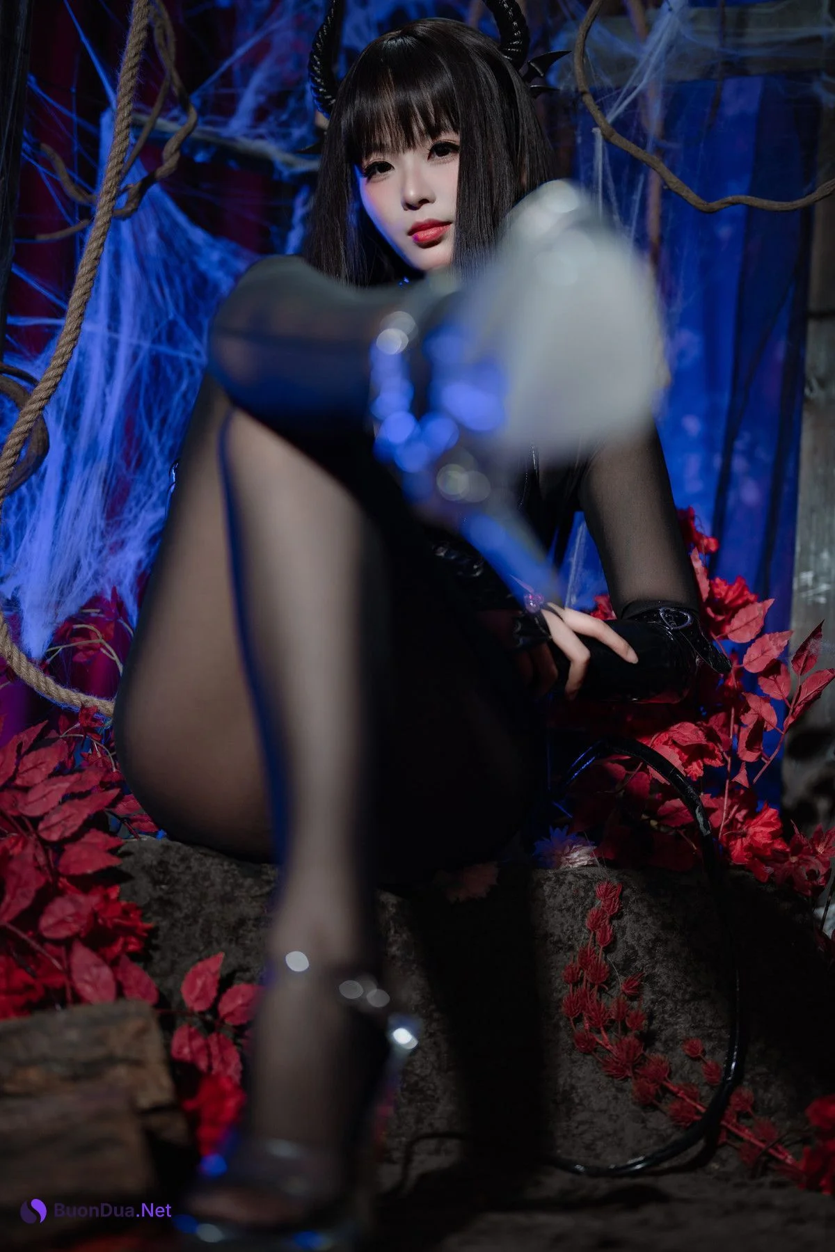 Cosplay 轩萧学姐 万圣节魅魔 Set.02 - Photo 14